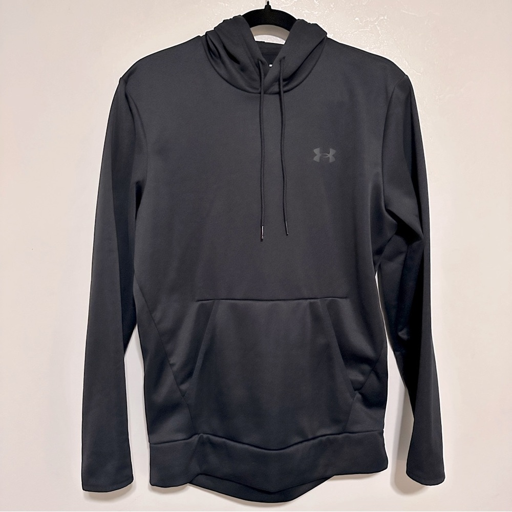 Under Armour Black Long Sleeve Sweatshirt Hoodie Size Small Casual
